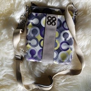 Coach Julia Scarf Print Swingpack bag/purse 43855